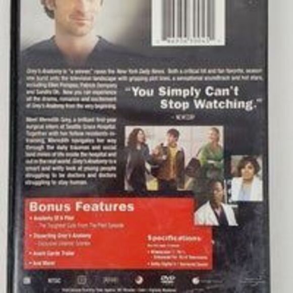 Grey's Anatomy (TV Series) Season 1 [DVD] - Picture 2 of 4